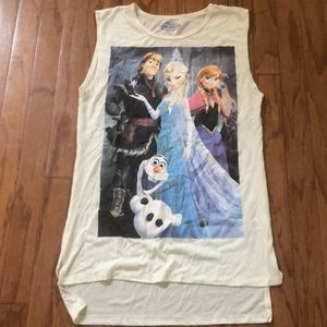 Juniors Frozen tank top